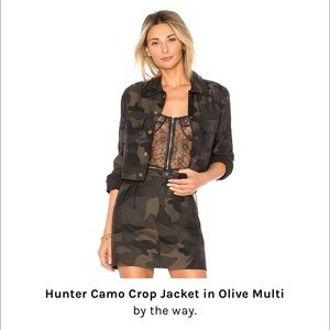 Hunter Camo Crop Jacket